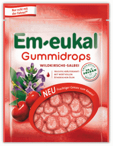 Gummidrops von Em-Eukal: Das Produkt hat sich weiterentwickelt. (© SOLDAN Holding + Bonbonspezialitäten GmbH)