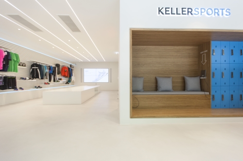 Treffpunkt für Sportbegeisterte: der neue Store von Keller Sports. (© Keller Sports)