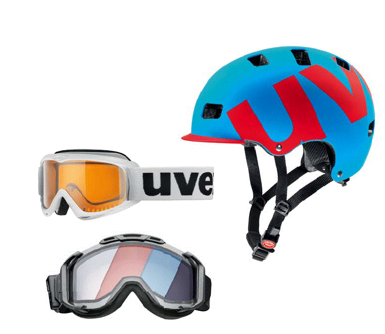 Produkte von Uvex: Angefangen hat alles mit Ski- und Schutzbrillen. (© UVEX WINTER HOLDING GmbH & Co. KG)