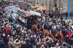 Stollenfest in Dresden: Eines der größten touristischen Highlights der Stadt (© Schutzverband Dresdner Stollen e.V./Claudia Jacquemin)