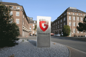 Hauptsitz von G Data in Bochum: Das Unternehmen forscht an neuesten Viren.  (© G Data Software AG)